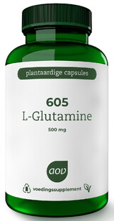 AOV 605 L Glutamine 500mg Vegacaps 90VCP AOV 605 L Glutamine 500mg Vegacaps 90VCP