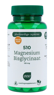 AOV 510 Magnesium Bisglycinaat Vegacaps 60VCP AOV 510 Magnesium Bisglycinaat Vegacaps 60VCP