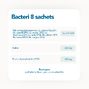 Bonusan Bacteri 8 Sachets 28STsamenstelling