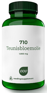 AOV 710 Teunisbloemolie 1000mg Capsules 60CP AOV 710 Teunisbloemolie 1000mg Capsules 60CP