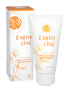 Earth Line Long-Lasting Deodorant Cotton Flower 50ML