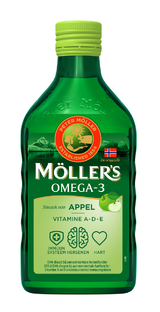 Mollers Omega-3 Appel Levertraan 250ML
