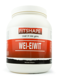 Fitshape Wei Eiwit Aardbei 1000GR Fitshape Wei Eiwit Aardbei 1000GR