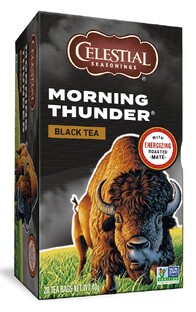 Celestial Seasonings Morning Thunder Black Tea 20ST  Celestial Seasonings Morning Thunder Black Tea 20ST