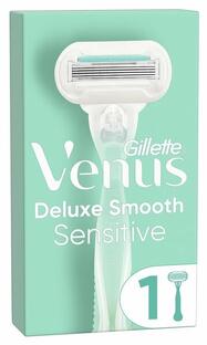 Gillette Venus Deluxe Smooth Sensitive Scheerapparaat 1ST
