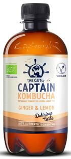 The GUTsy Captain Kombucha - Gember & Citroen 400ML