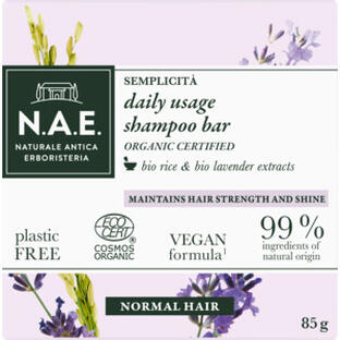 NAE Semplicità Shampoo Bar Daily Usage 85GR