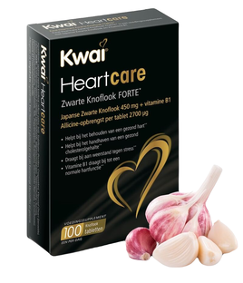 Kwai Heartcare Zwarte Knoflook Forte Tabletten 100TB