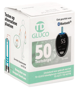 Ht One TD Bloedglucose Teststrips 50ST Ht One TD Bloedglucose Teststrips 50ST