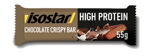 Isostar Eiwitreep High Protein Chocolate Crispy 55GR