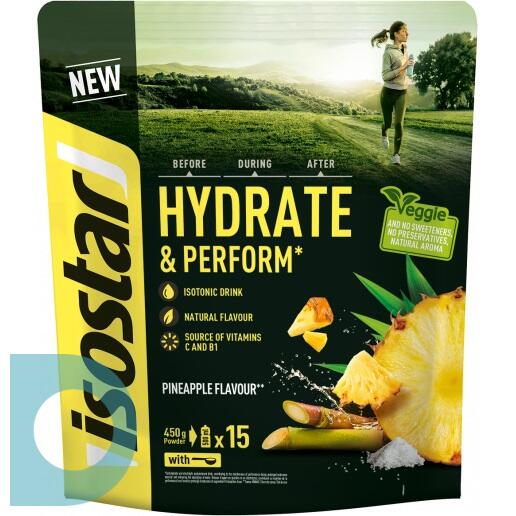 Onafhankelijk Plakken Indica Isostar Sportdrank Poeder Hydrate & Perform Pineapple