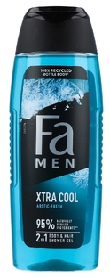 Fa Men Xtra Cool Body & Hair Showergel 250ML Fa Men Xtra Cool Body & Hair Showergel 250ML