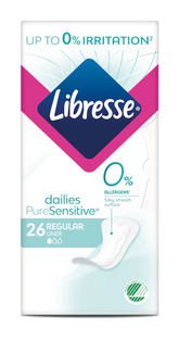 Libresse Dailies Pure Sensitive Inlegkruisjes 26ST Libresse Dailies Pure Sensitive Inlegkruisjes 26ST