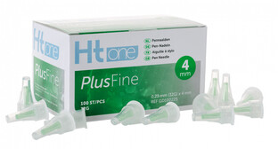 Ht One PlusFine pennaalden 4 mm 32G 100ST Ht One PlusFine pennaalden 4 mm 32G 100ST
