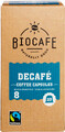 Biocafé Bio Cafe Koffiecapsules Decafé 100GR Biocafé Bio Cafe Koffiecapsules Decafé 100GR