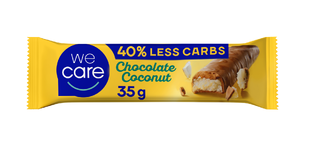 WeCare Lower Carb Chocolate Coconut Reep 35GR