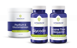 Vitakruid Bloedsuiker en Gewicht Bundel 3 stuks Vitakruid Bloedsuiker en Gewicht Bundel 3 stuks