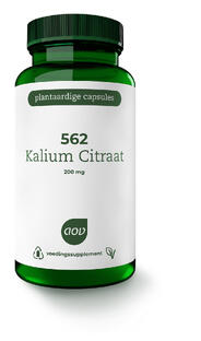 AOV 562 Kalium Citraat Capsules 90VCP