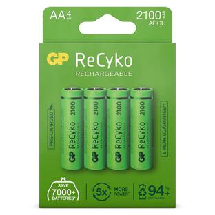GP ReCyko Batterijen AA Oplaadbaar 4ST