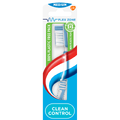 Aquafresh Clean Control Tandenborstel Medium - in 100% plasticvrije verpakking 1ST