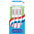 Aquafresh Clean & Flex Tandenborstel Medium 3ST