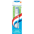 Aquafresh Clean Control Tandenborstel Soft - 100% plasticvrije verpakking 1ST
