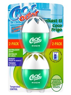 Croc Odor Koelkast Ei 2ST Croc Odor Koelkast Ei 2ST