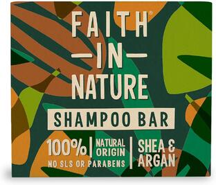 Faith in Nature Shampoo Bar Shea & Argan 85GR
