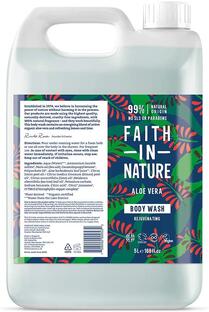 Faith in Nature Aloë Vera Body Wash Navulverpakking 5LT