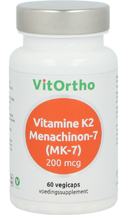VitOrtho Vitamine K2 Menachinon-7 (MK-7) 200mcg Vegicaps 60VCP VitOrtho Vitamine K2 Menachinon-7 (MK-7) 200mcg Vegicaps 60VCP