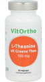 VitOrtho L-Theanine uit Groene Thee Vegicaps 60VCP VitOrtho L-Theanine uit Groene Thee Vegicaps 60VCP