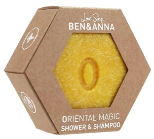 Ben & Anna Oriental Magic Shower & Shampoo Bar 60GR Ben & Anna Oriental Magic Shower & Shampoo Bar 60GR
