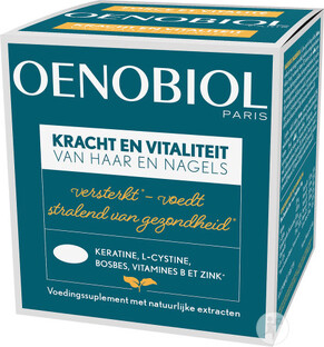 Oenobiol Paris Kracht & Vitaliteit Capsules 60TB Oenobiol Paris Kracht & Vitaliteit Capsules 60TB