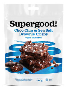 Supergood Brownie Crisps Sea Salt 110GR
