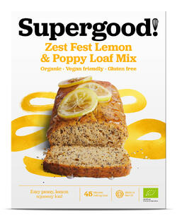 Supergood Lemon & Poppy Loaf Mix 270GR