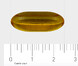 AOV 722 Lijnzaadolie 1000mg Capsules 90CP Afmeting capsule