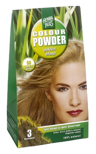 Hennaplus Colour Powder 50 Golden Blond 100GR