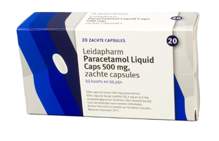 Leidapharm Paracetamol 500 mg Liquid Caps 20CP Leidapharm Paracetamol 500 mg Liquid Caps 20CP