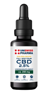 UniSwiss Pharma UniSwiss Pharma CBD-Full Spectrum 2.5% 10ML