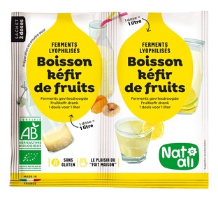 Nat-Ali Fermenten Fruitkefir Drank 10GR Nat-Ali Fermenten Fruitkefir Drank 10GR