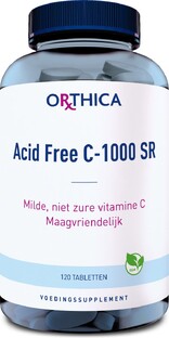 Orthica Acid Free C-1000 SR Tabletten 120TB Orthica Acid Free C-1000 SR Tabletten 120TB