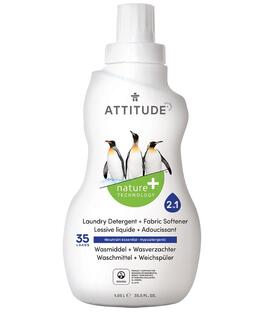 Attitude Ecologisch 2 in 1 Laundry Detergent + Fabric Softener 1040ML