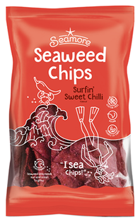 Seamore Seaweed Chips Surfin' Sweet Chilli 135GR