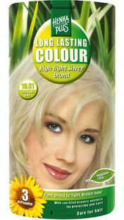Hennaplus Long Lasting Colour 10.01 High Light Silver Blond 100ML Hennaplus Long Lasting Colour 10.01 High Light Silver Blond 100ML