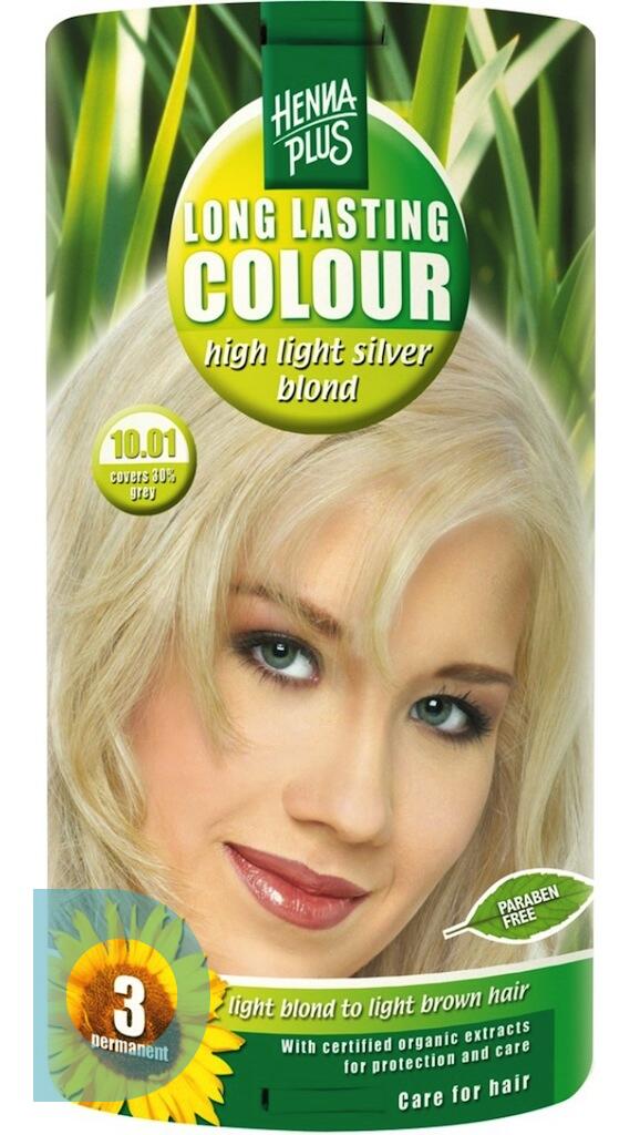 Gezond beroerte invoer Hennaplus Long Lasting Colour 10.01 High Light Silver Blond 100ML |  voordelig online kopen | De Online Drogist