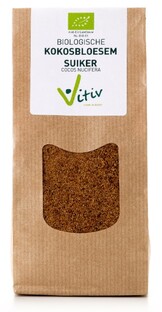 Vitiv Biologische Kokosbloesem Suiker 1000GR Vitiv Biologische Kokosbloesem Suiker 1000GR