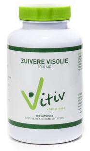 Vitiv Zuivere Visolie 1000mg Capsules 180CP