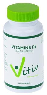 Vitiv Vitamine D3 3000iu Capsules 360CP