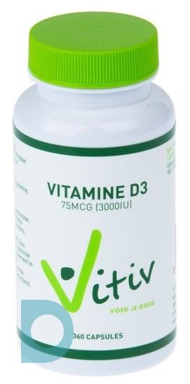 Vitiv Vitamine 3000iu Capsules 360CP | De Online Drogist