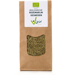 Vitiv Biologische Rozemarijn - Gesneden 25GR Vitiv Biologische Rozemarijn - Gesneden 25GR